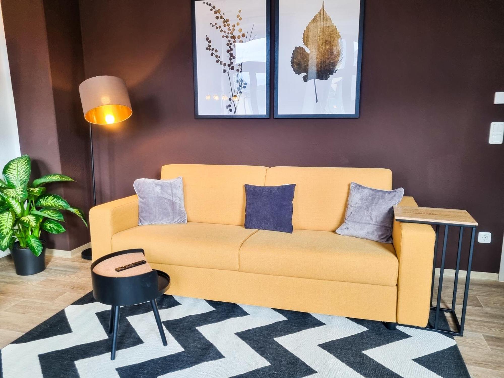 Maremar - Design Maisonette Altstadt - 4 Pers - 57Qm - Luxus Boxspringbett - Kueche - Arbeitsplatz - Privater Parkplatz Greiz Extérieur photo